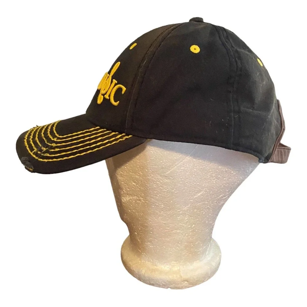 SNG Music Adjustable Black Yellow Hat American‎ Needle 1918